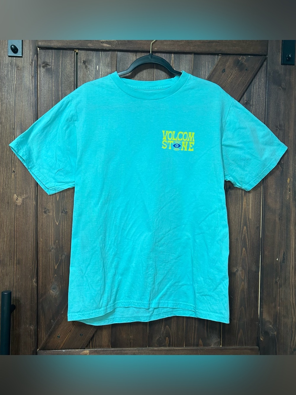 Volcom men’s Turquoise Graphic Short Sleeve Tee